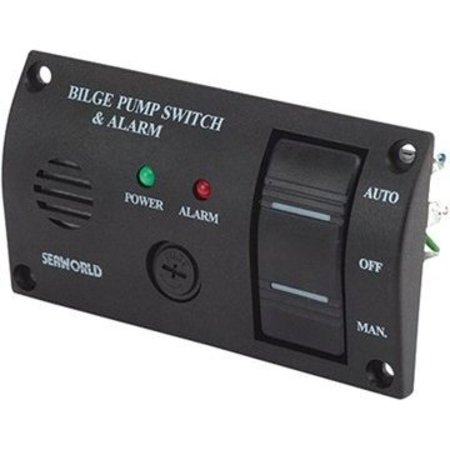 SEA DOG Panel-Bilge Switch W/Alarm, #423035-1 423035-1